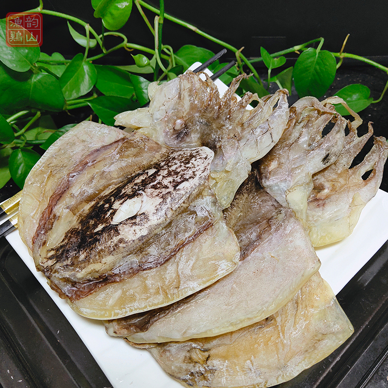 臺(tái)州玉環(huán)特產(chǎn)東海墨魚干干貨特級(jí)淡干目魚干墨魚鲞烏賊干煲湯